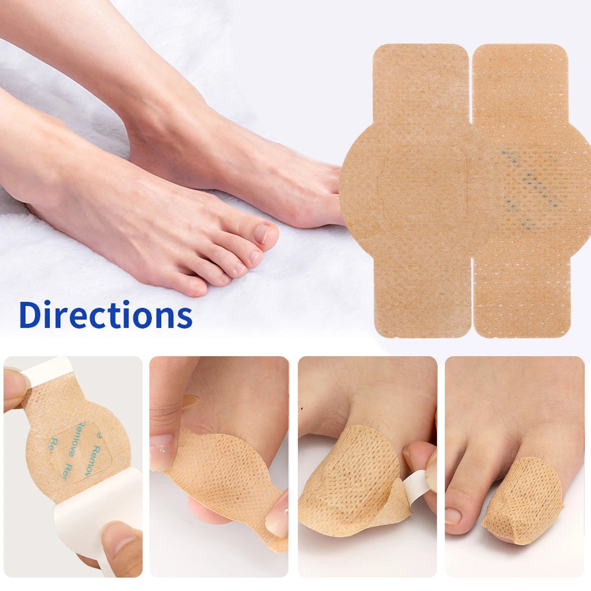 21/210pcs Waterproof Nail Protector Guard, Breathable Finger Sleeve for Weak or Damaged Nails, Reusable Toe Cap Cover